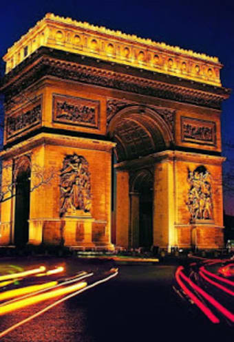Image 3 for Romantic Paris Wallpaper