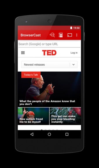 Imagen 1 para BrowserCast Video (Chrome…