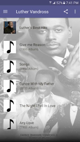 Imagen 2 para Luther Vandross Songs