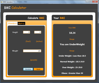 Image 0 for Free BMI Calculator