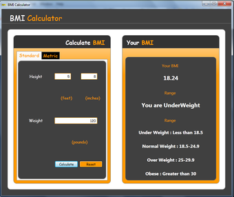 Imagen 0 para Free BMI Calculator