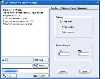 Image 0 for Office Password Recovery …
