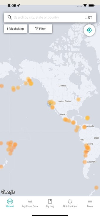 Image 3 for MyShake-UC Berkeley Seism…