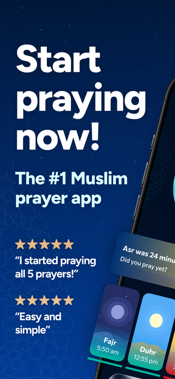 Image 0 for Just Pray: Track Muslim P…