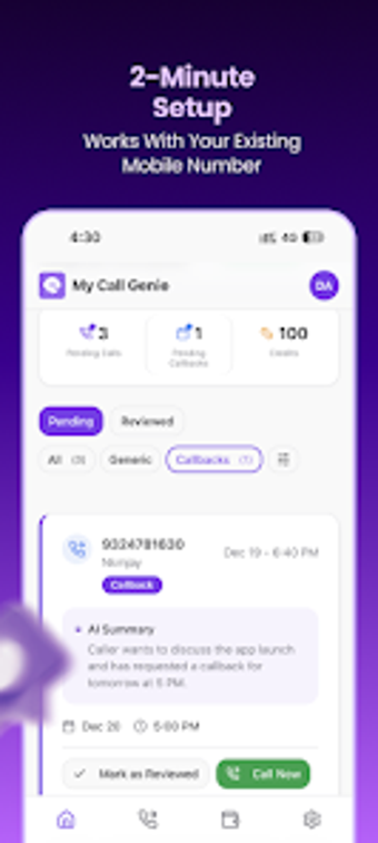 Image 0 for MyCallGenie: AI Call Assi…