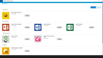 Image 2 for BlackBerry UEM App Catalo…