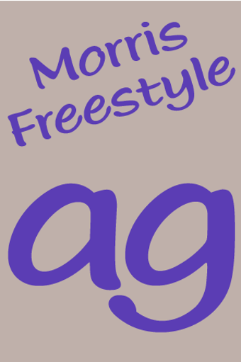 Image 2 for Morris Freestyle FlipFont