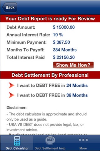 Imagen 3 para USA vs DEBT