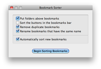Imagen 0 para Bookmark Sorter