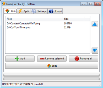 Image 0 for NoZip