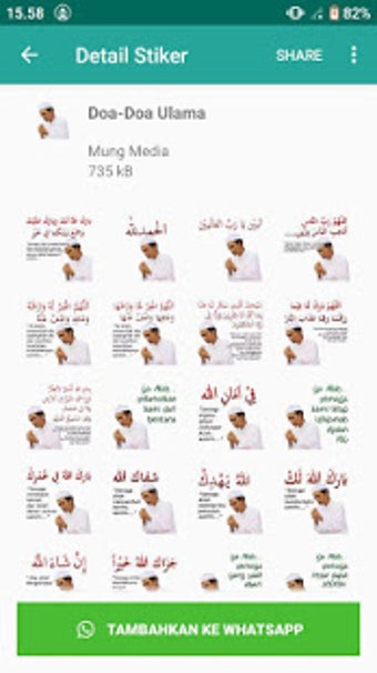 Image 0 for Stiker WA Nasihat Ulama