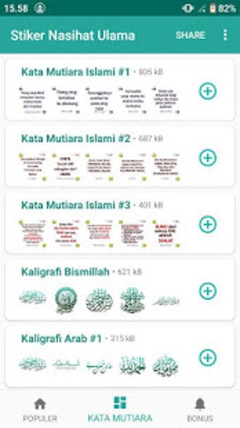 Image 2 for Stiker WA Nasihat Ulama