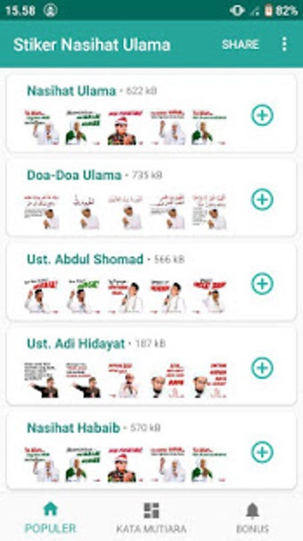Image 3 for Stiker WA Nasihat Ulama