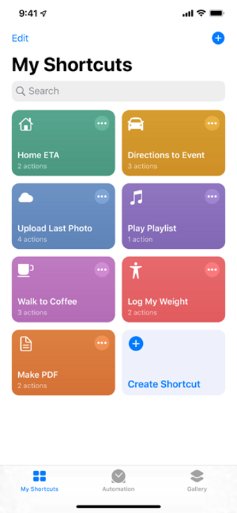 Imagen 0 para Shortcuts