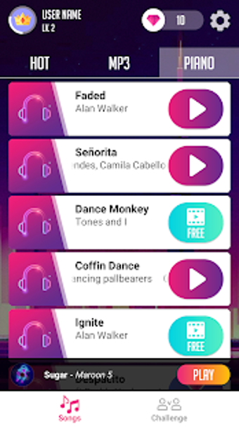 Imagen 1 para Piano Magic Tiles 2