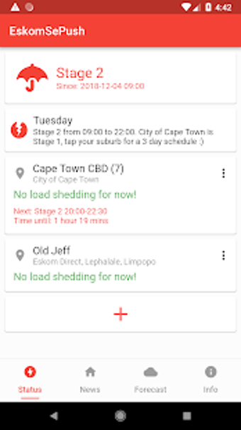 Image 3 for EskomSePush - Load Sheddi…