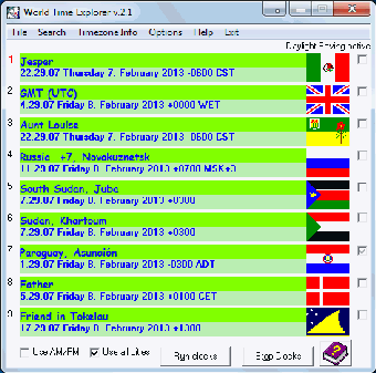 Imagen 1 para World Time Explorer