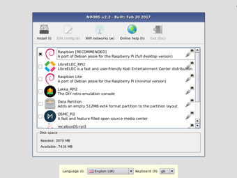 Image 0 for Noobs for Raspberry Pi