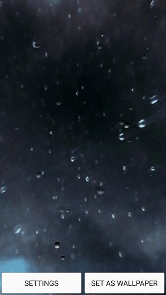 Image 1 for Rain Live Wallpaper With …