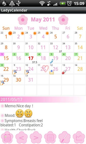 Image 1 for LadysCalendar Free (Perio…
