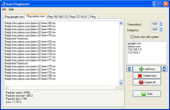 Image 0 for AgataSoft Auto PingMaster