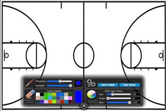 Image 0 for Basketball Diagram Lite