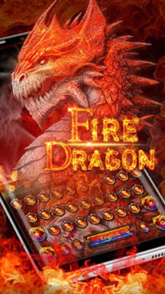 Image 2 for Fire dragon godzilla Keyb…
