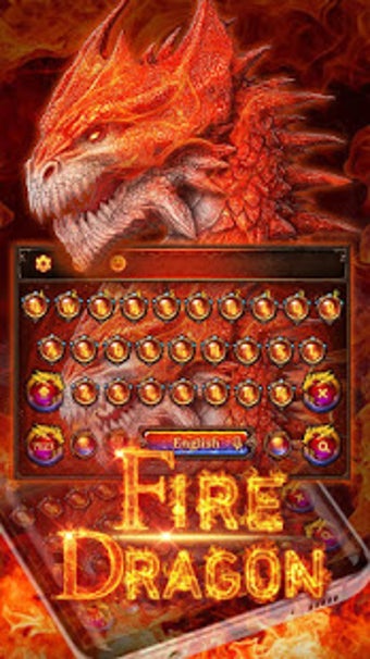 Image 1 for Fire dragon godzilla Keyb…