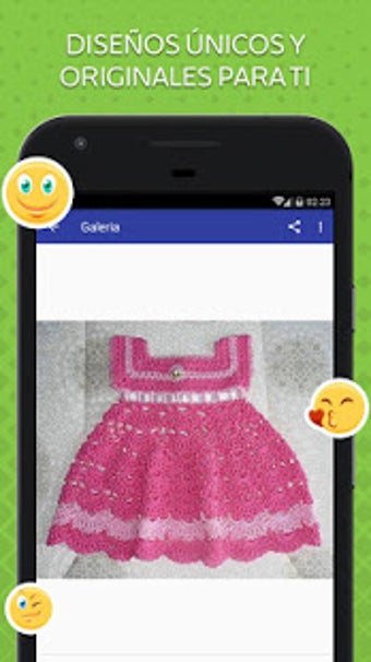 Imagen 3 para Vestidos Tejidos de Beb