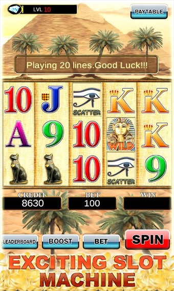 Imagen 0 para Slot Machine : Pharaoh Sl…