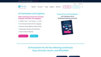 Imagen 0 para Wordly AI Translation