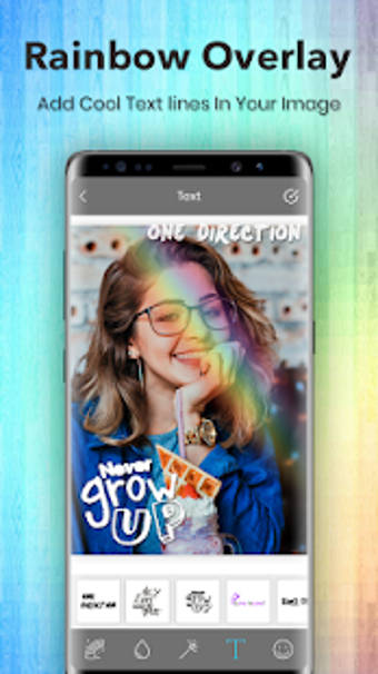 Imagen 3 para Rainbow Photo Overlay Eff…