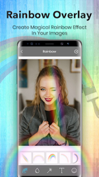 Imagen 0 para Rainbow Photo Overlay Eff…