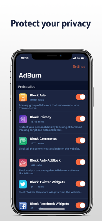 Image 1 for AdBurn - Adblock block ad…
