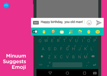 Imagen 4 para Minuum Keyboard Free + Em…