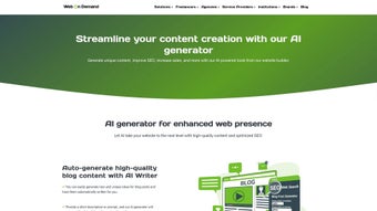 Image 0 for Webondemand