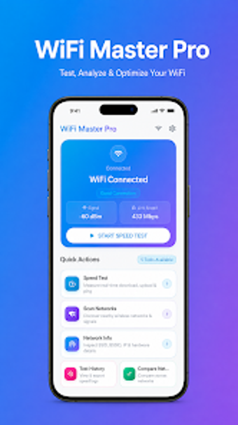 Imagen 0 para WiFi Master Pro: Speed Te…