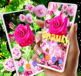 Image 3 for Pink Rose Live Wallpaper …