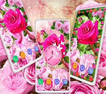 Image 0 for Pink Rose Live Wallpaper …