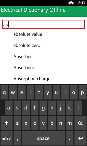 Image 0 for Electrical Dictionary Off…
