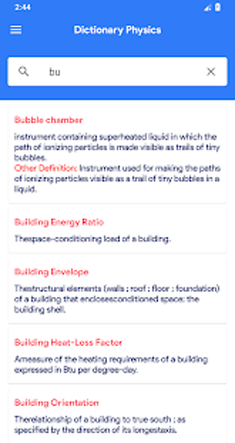 Image 1 for Physics Dictionary