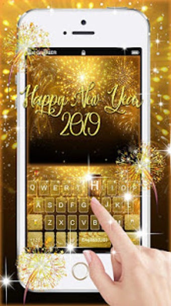 Image 0 for Gold 2019 New Year Keyboa…