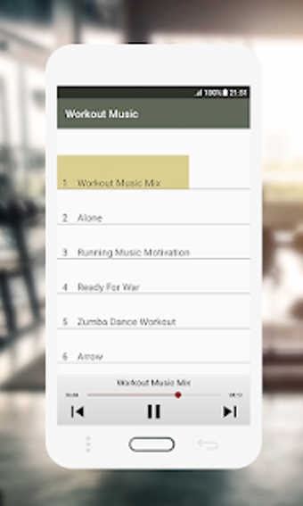 Imagen 1 para Workout Music Offline
