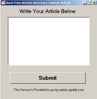 Image 0 for Best Free Article Directo…