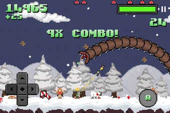 Image 1 for Super Mega Worm Vs Santa