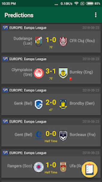 Image 1 for Bet Scanner Football