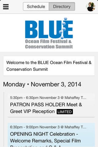 Imagen 0 para BLUE Ocean Film Festival …