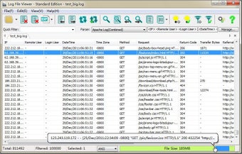 Image 0 for Log File View Standard Po…