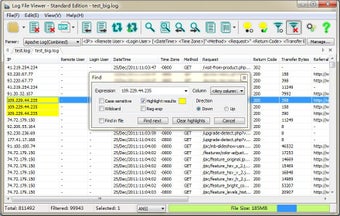 Image 0 for Log File View Standard Po…