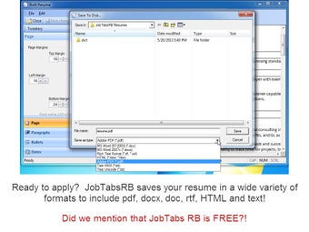 Image 5 for JobTabs Free Resume Build…